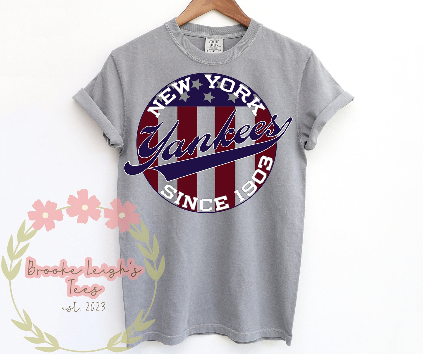 New York Yankees American Flag Youth
