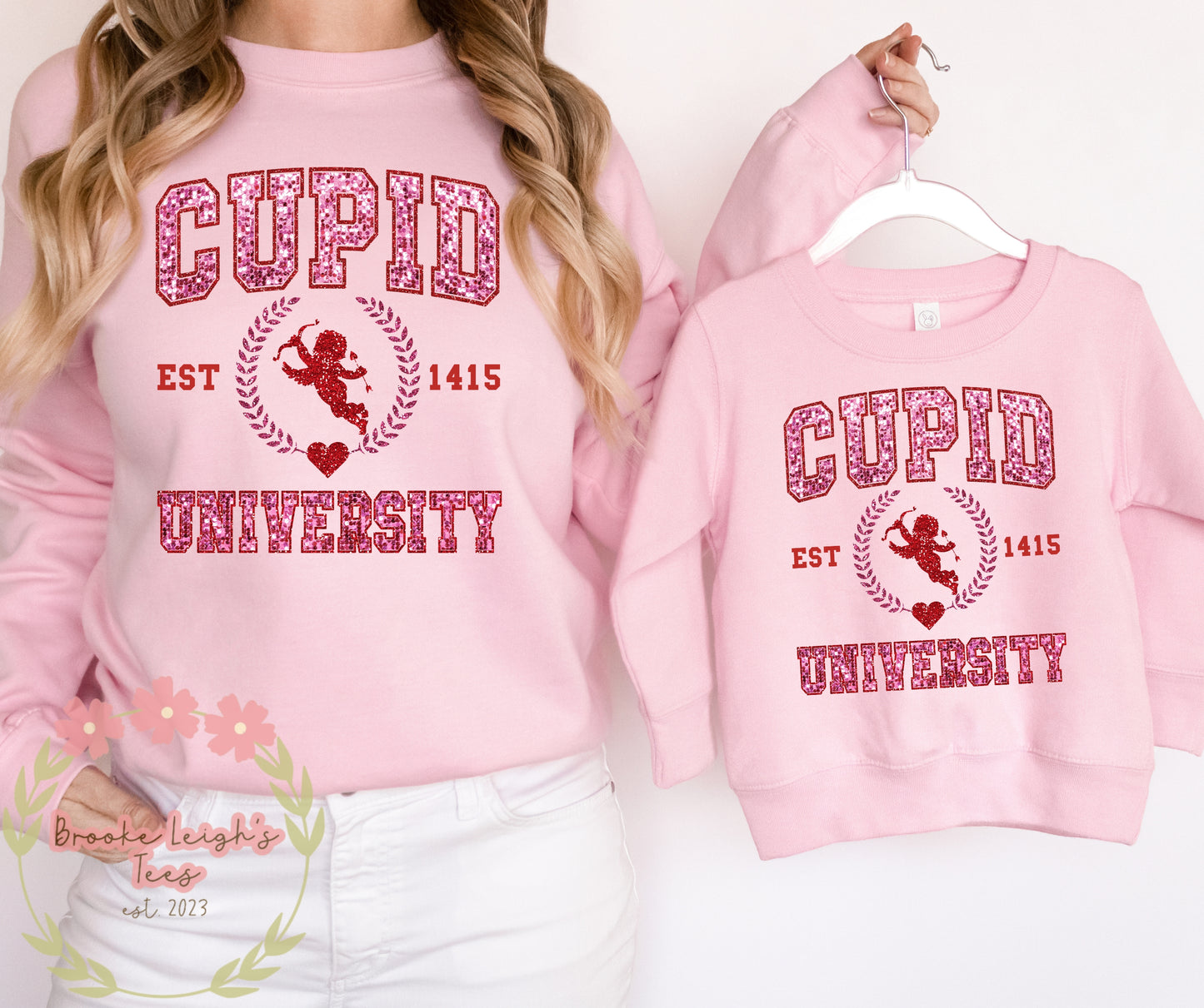 Cupid’s University Faux Sequins