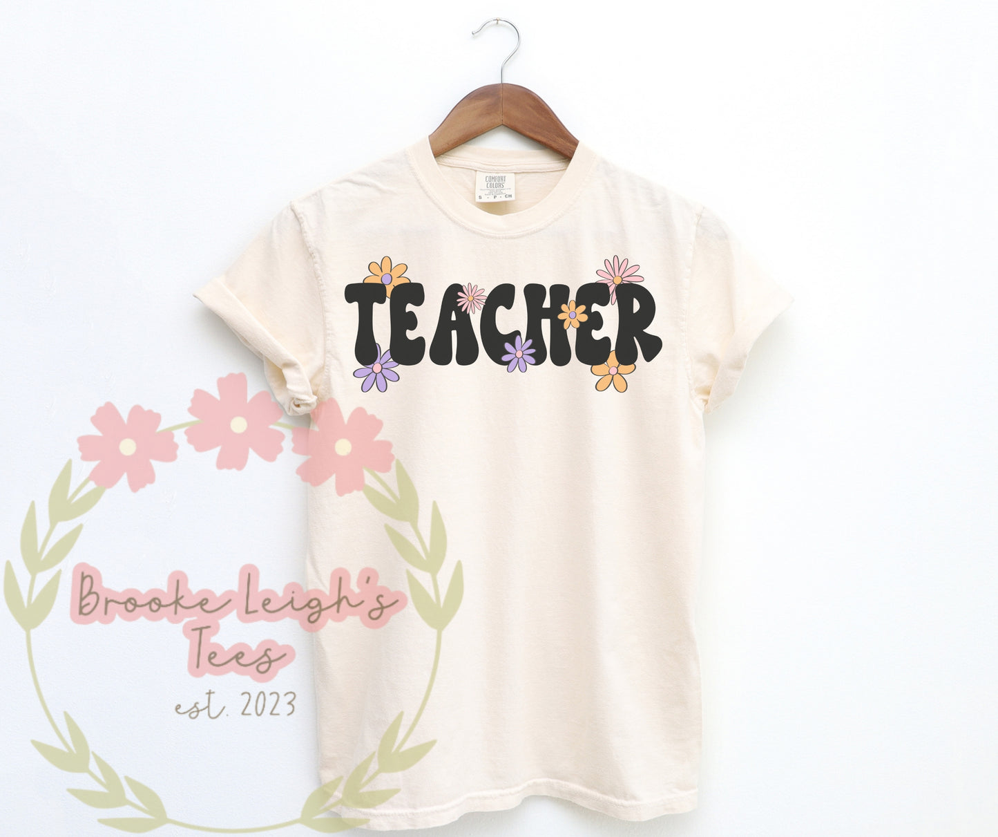 Teacher Floral Adult