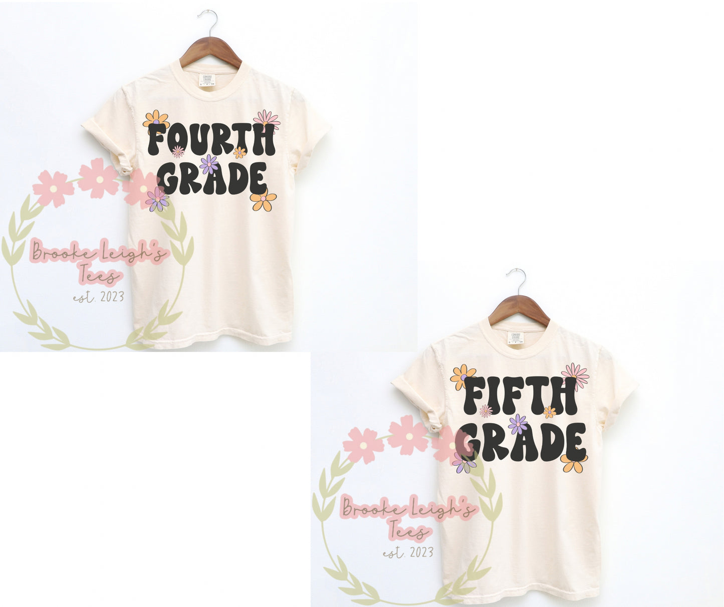 Kindergarten - Fifth Grade Floral Adult
