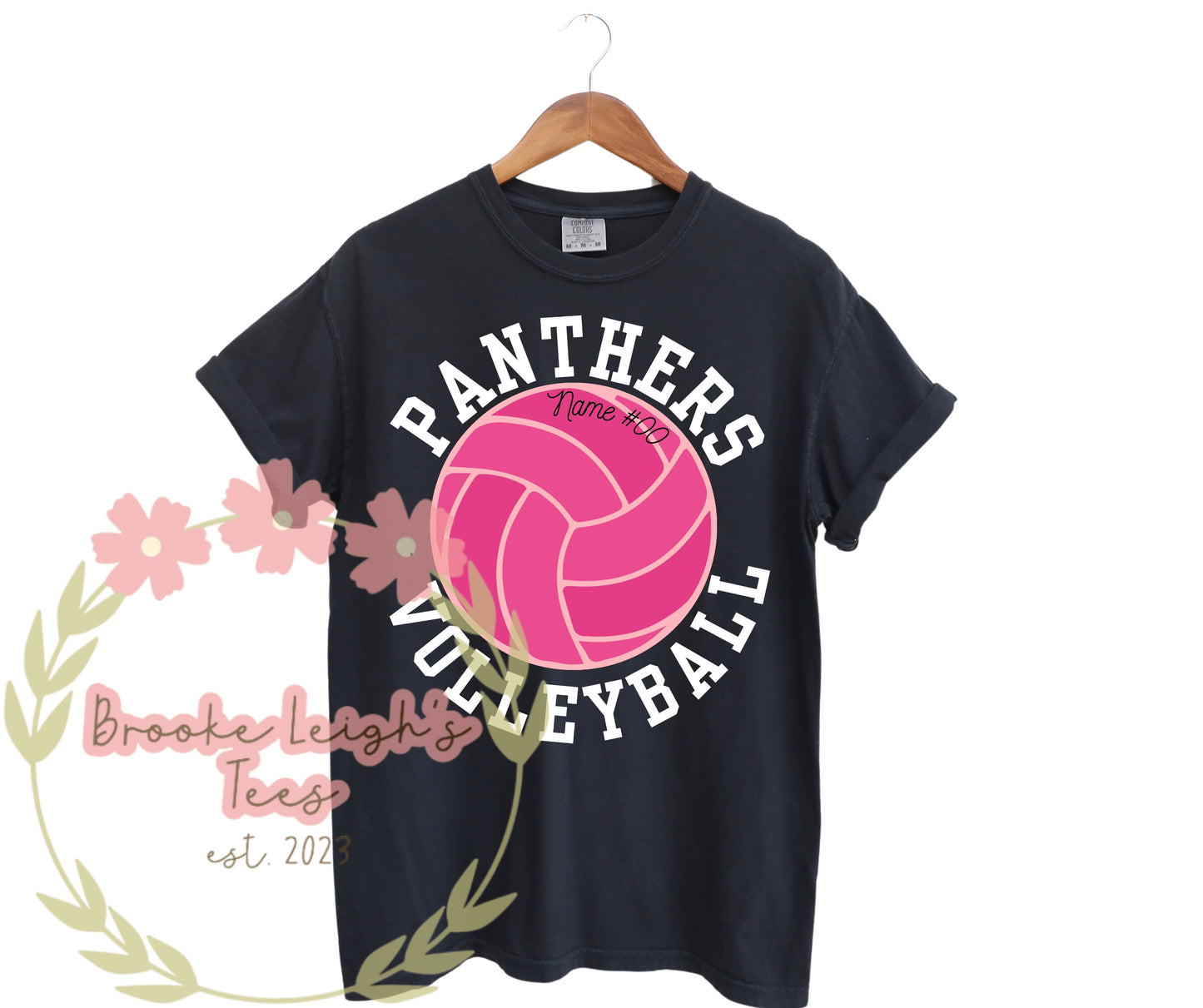 Panthers Volleyball Custom Adult
