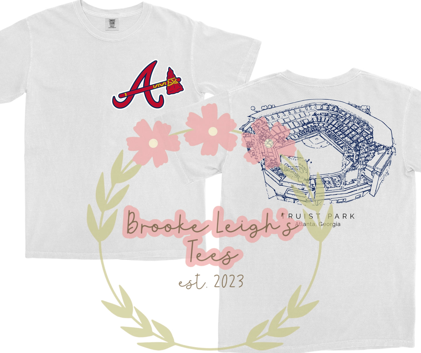 Truist Park (front & back) Adult