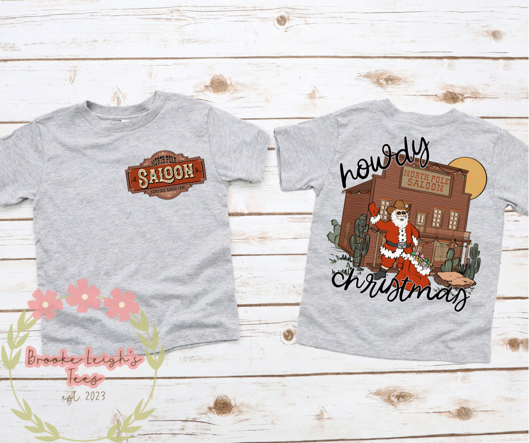 North Pole Saloon (front & back)