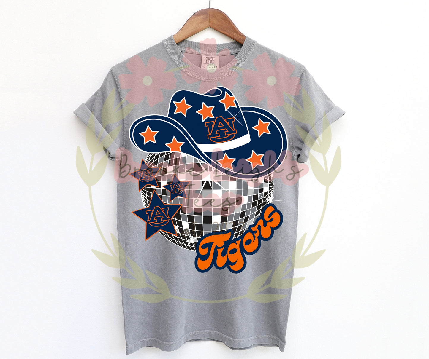Auburn Tigers Disco DTF Transfer