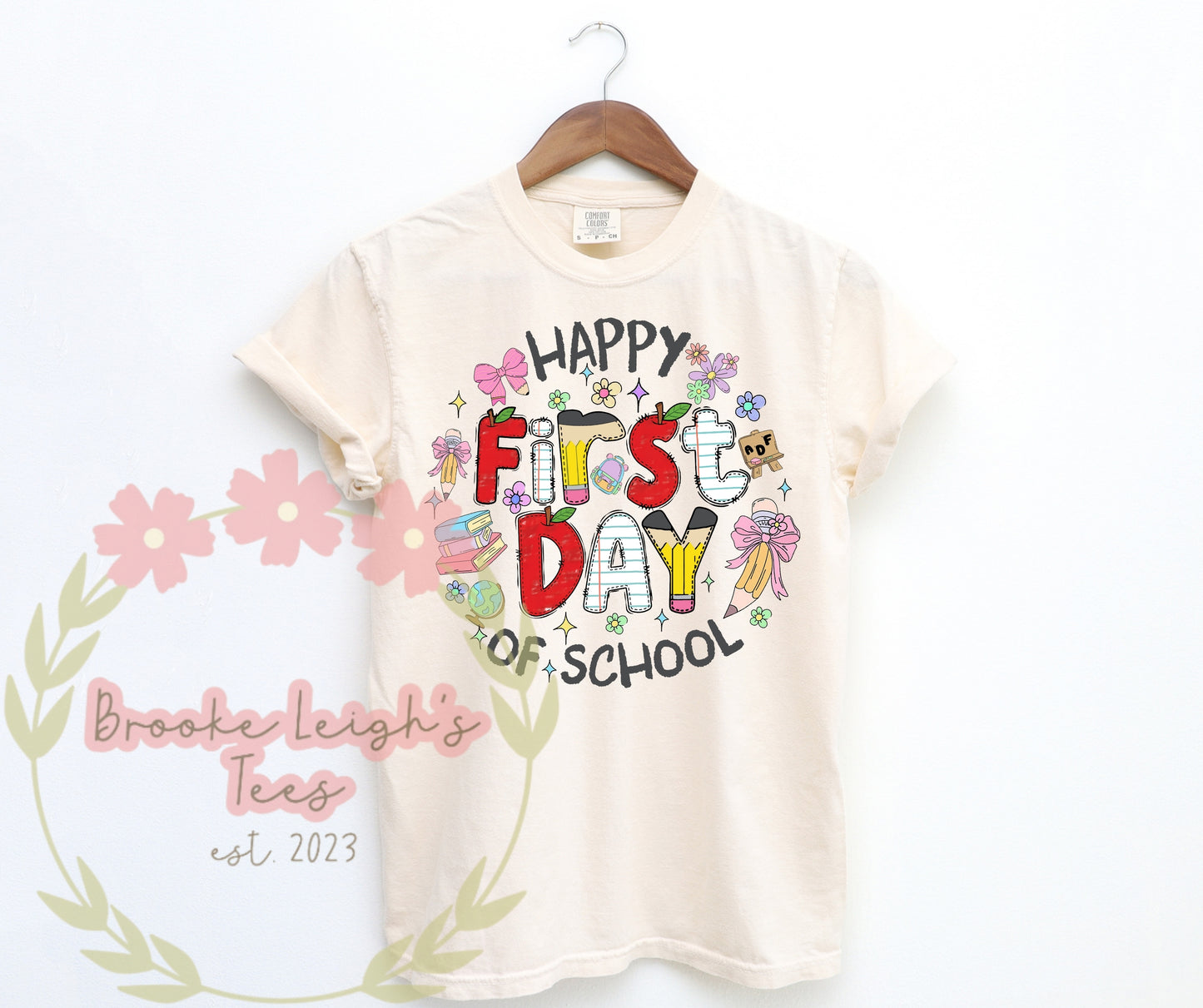 Happy First Day of School Toddler