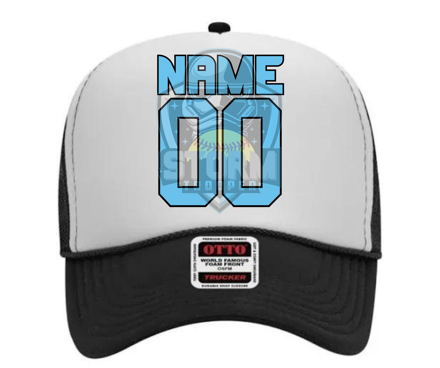 Custom Name & Number Hat