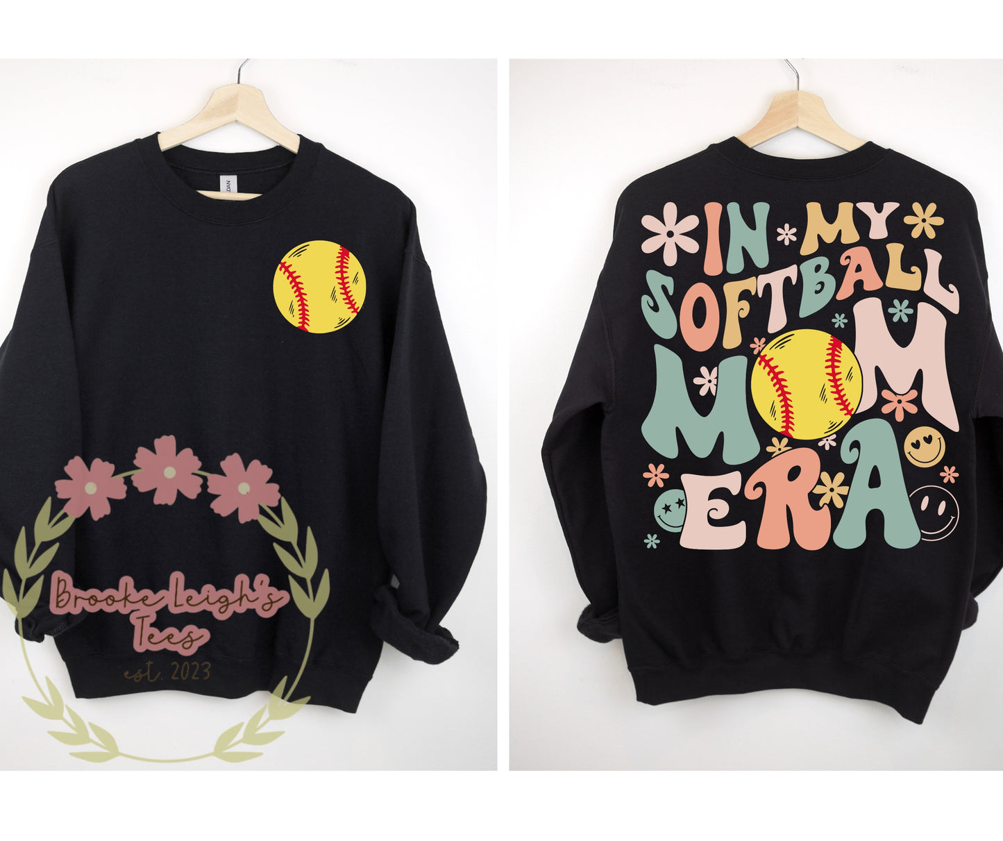 Softball Mom Era (front & back)
