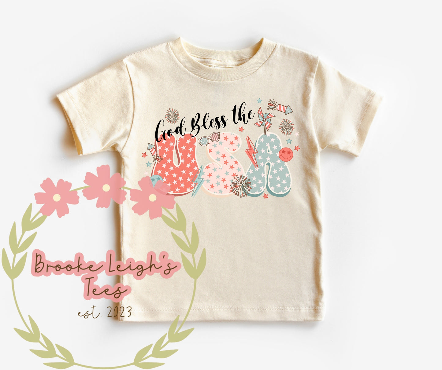 God Bless the USA Toddler