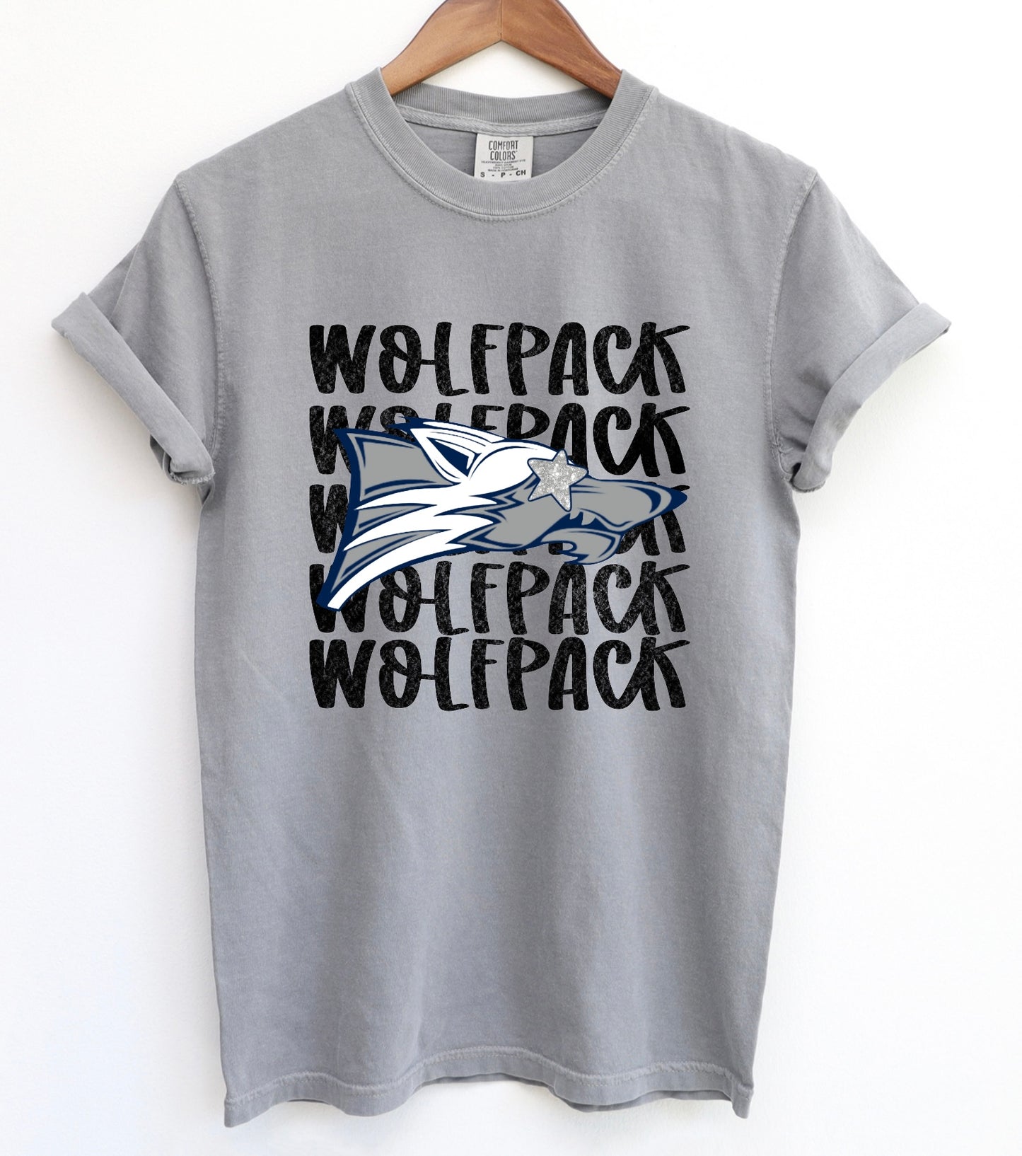 Youth Wolfpack Stacked x5