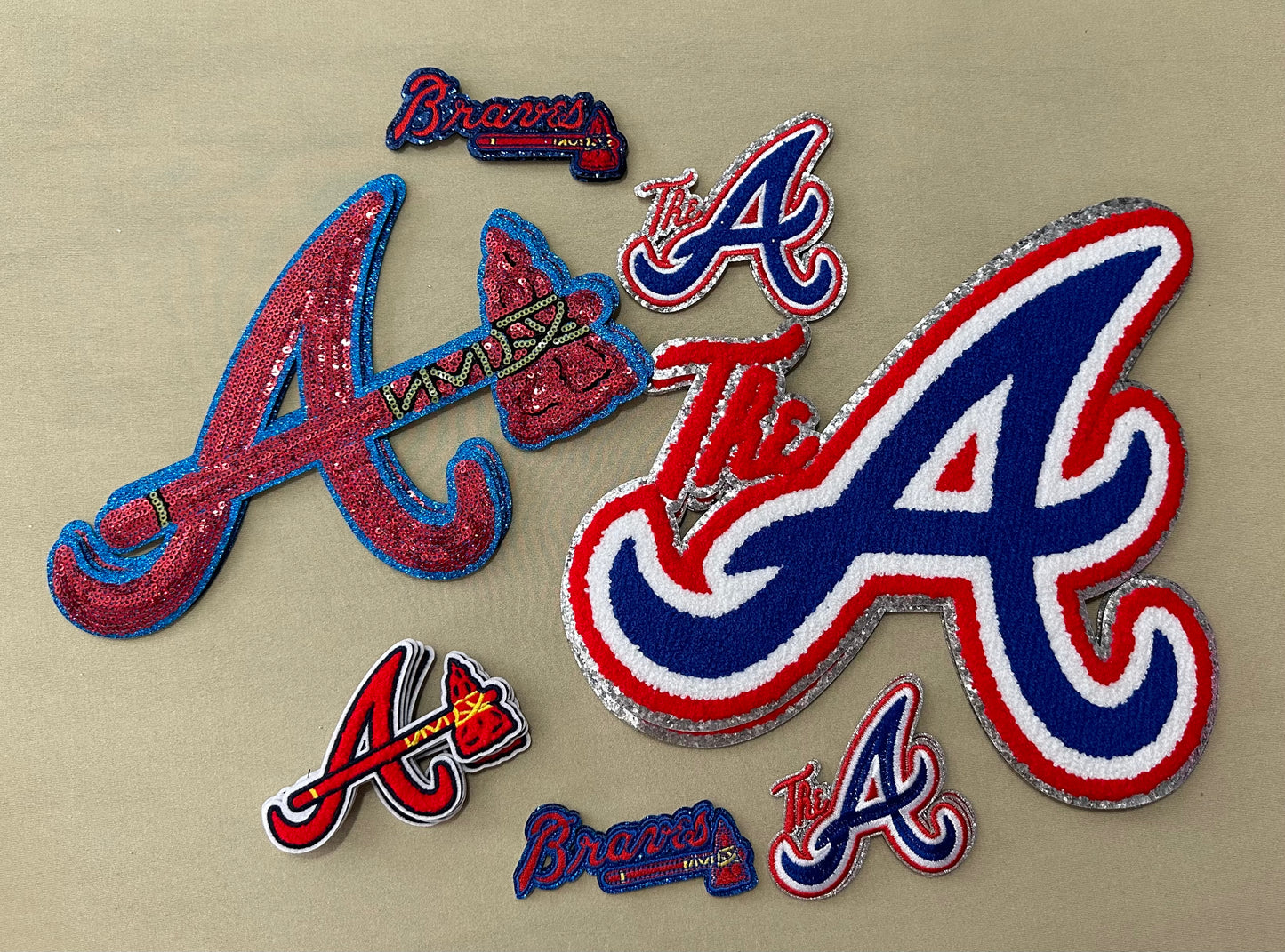 Braves Patch Bundle (shirt & hat sizes)