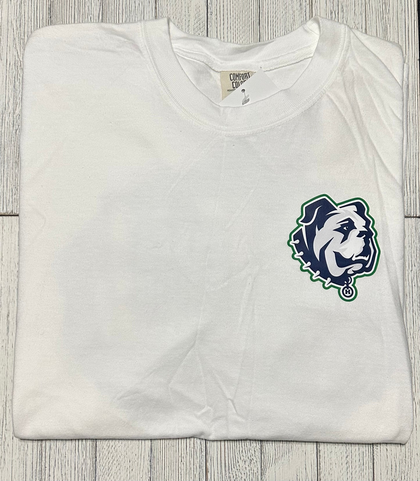 Harrison Hoyas Comfort Colors Tee (front & back)