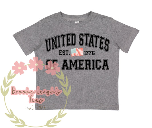 United States Of America Toddler