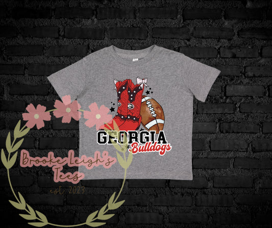 Georgia Bulldogs Cowgirl Boots Infant/Toddler