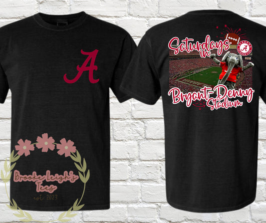 Saturdays in Bryant Denny Stadium (front & back) Adult