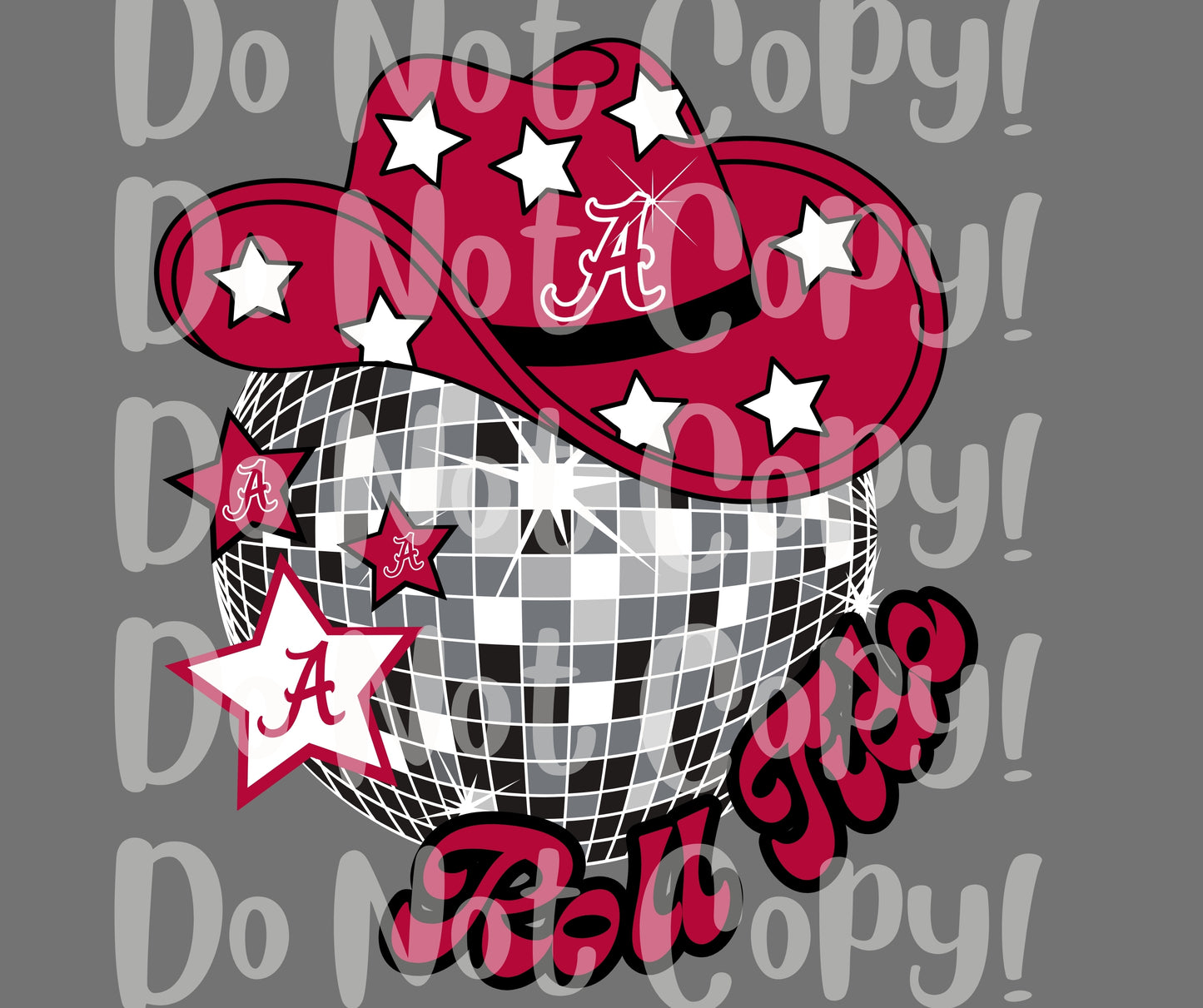 Roll Tide Disco PNG