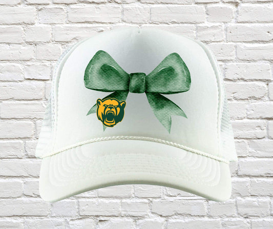 Baylor Bears Coquette Bow DTF Transfer