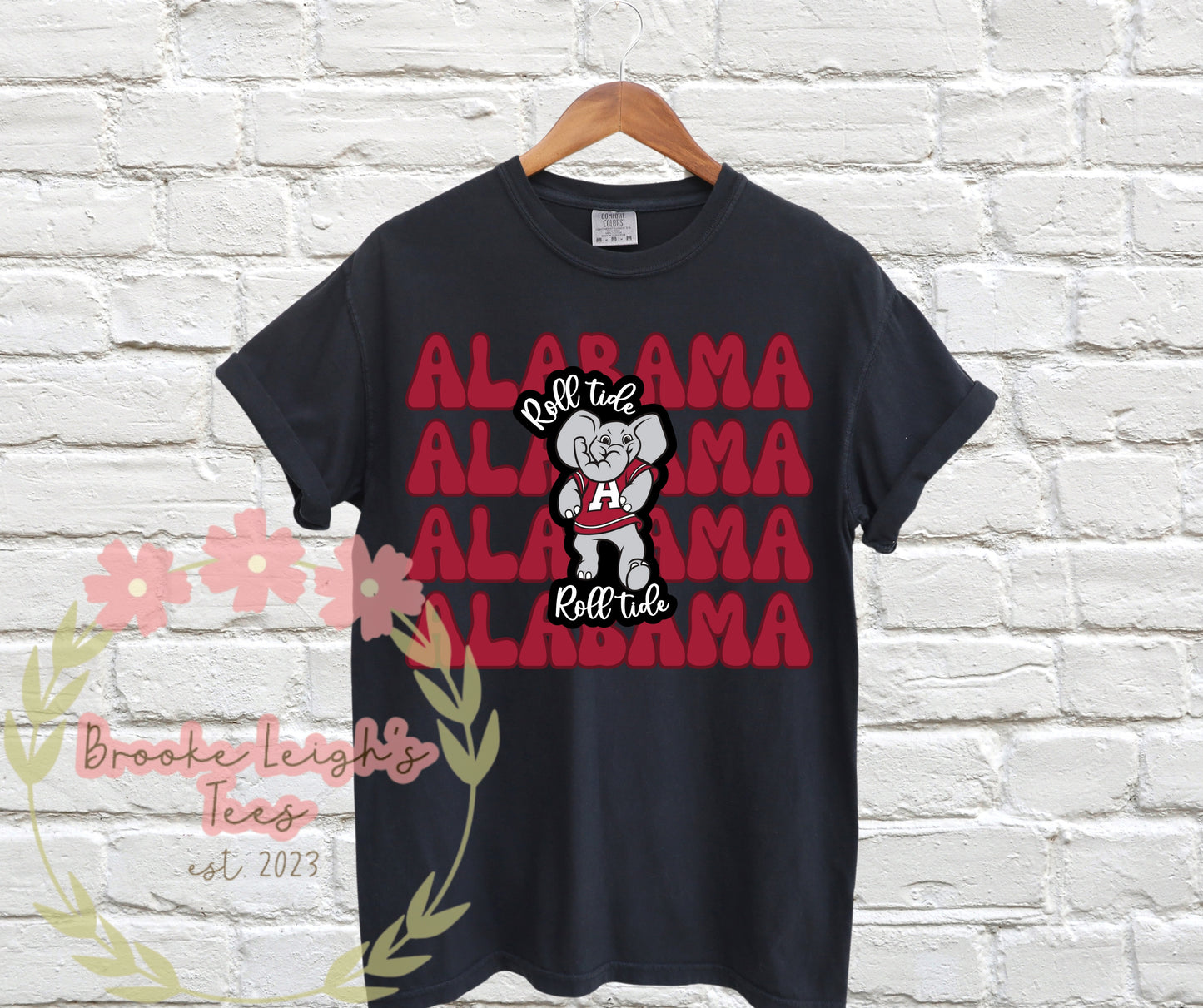 Alabama Stacked Roll Tide Adult