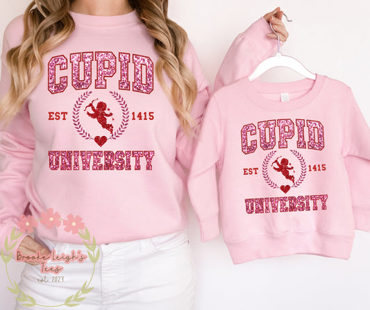 Cupid’s University Faux Sequins