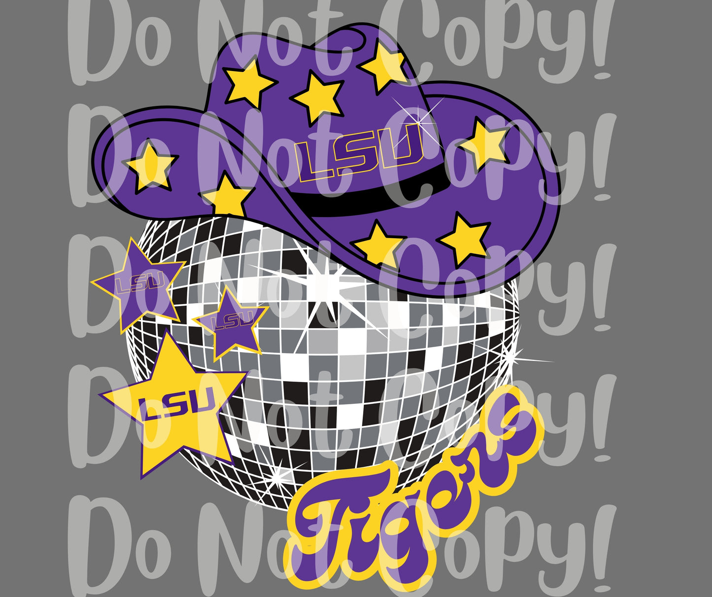 LSU Disco PNG