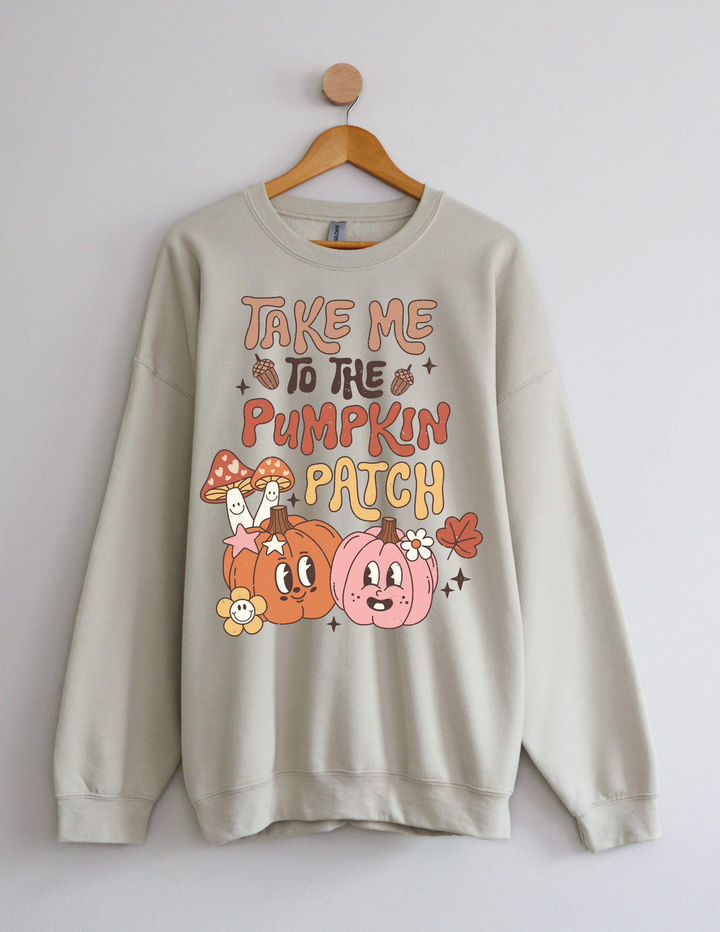 Take Me To The Pumpkin Patch Pink + Groovy