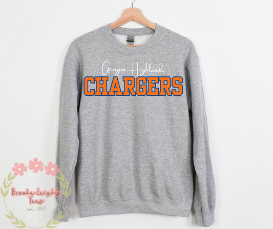 Georgia Highlands Chargers White