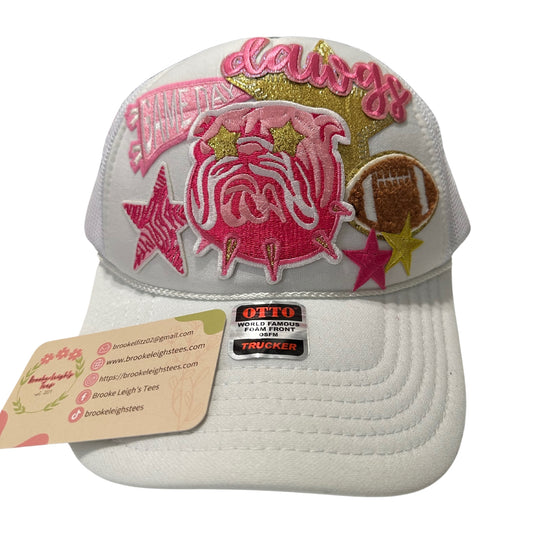 Preppy Bulldogs Trucker Hat