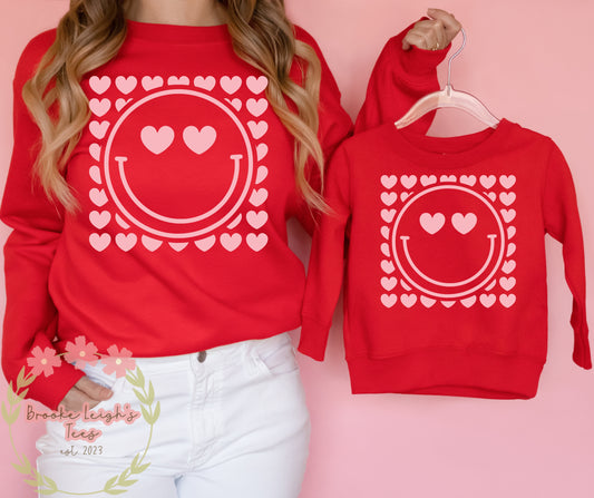 Smiley Face Valentine Edition