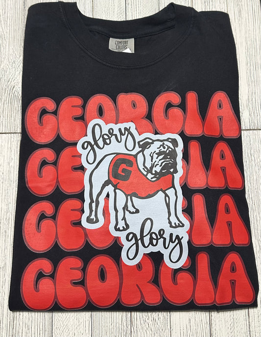 Georgia Stacked Comfort Colors Tee