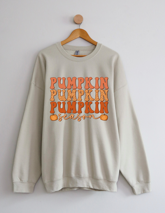 Pumpkin Season Cheetah Distressed