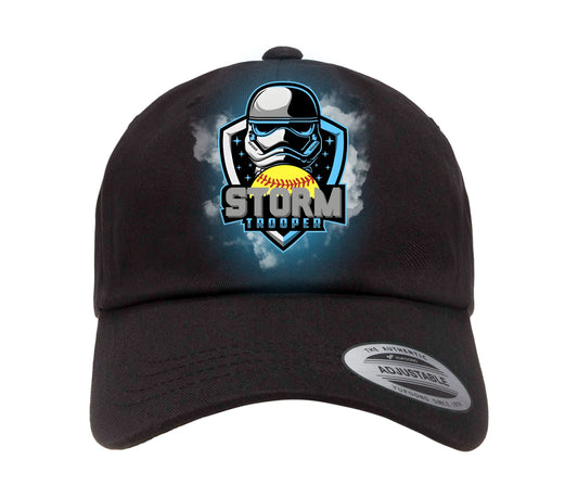 Storm Trooper Smoke Logo Hat