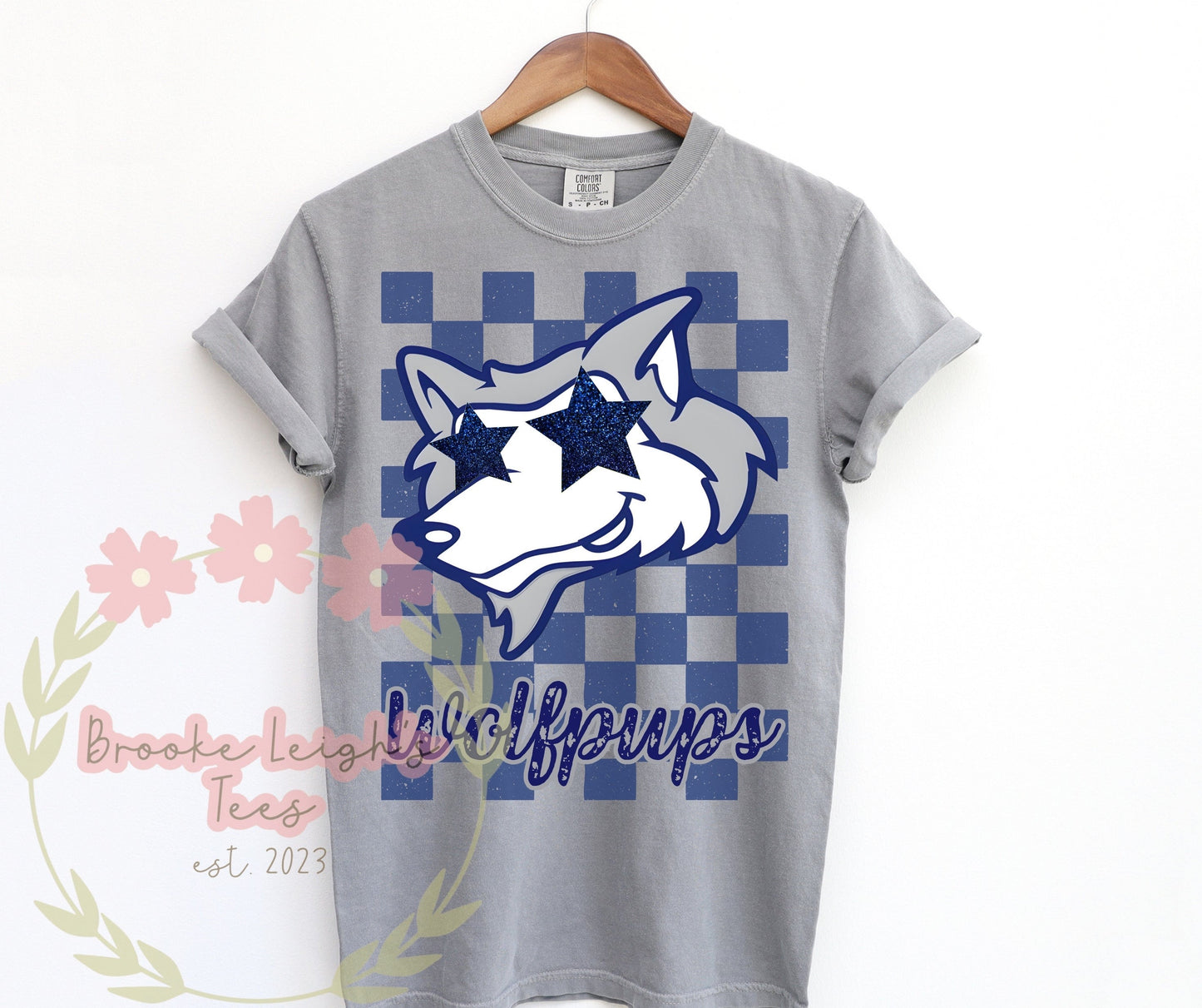 Checkered Preppy Wolfpup Adult