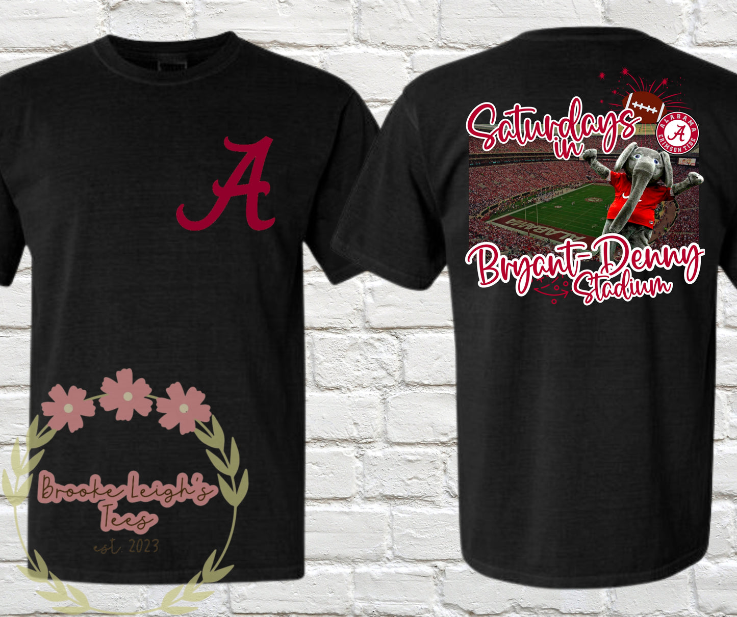 Saturdays in Bryant Denny Stadium (front & back) Youth