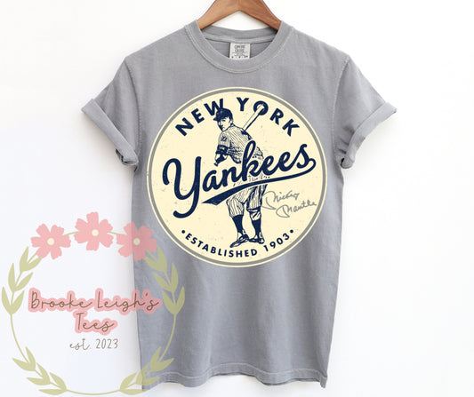 Vintage Mickey Mantle Adult