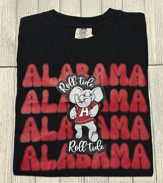 Alabama Stacked Comfort Colors Tee