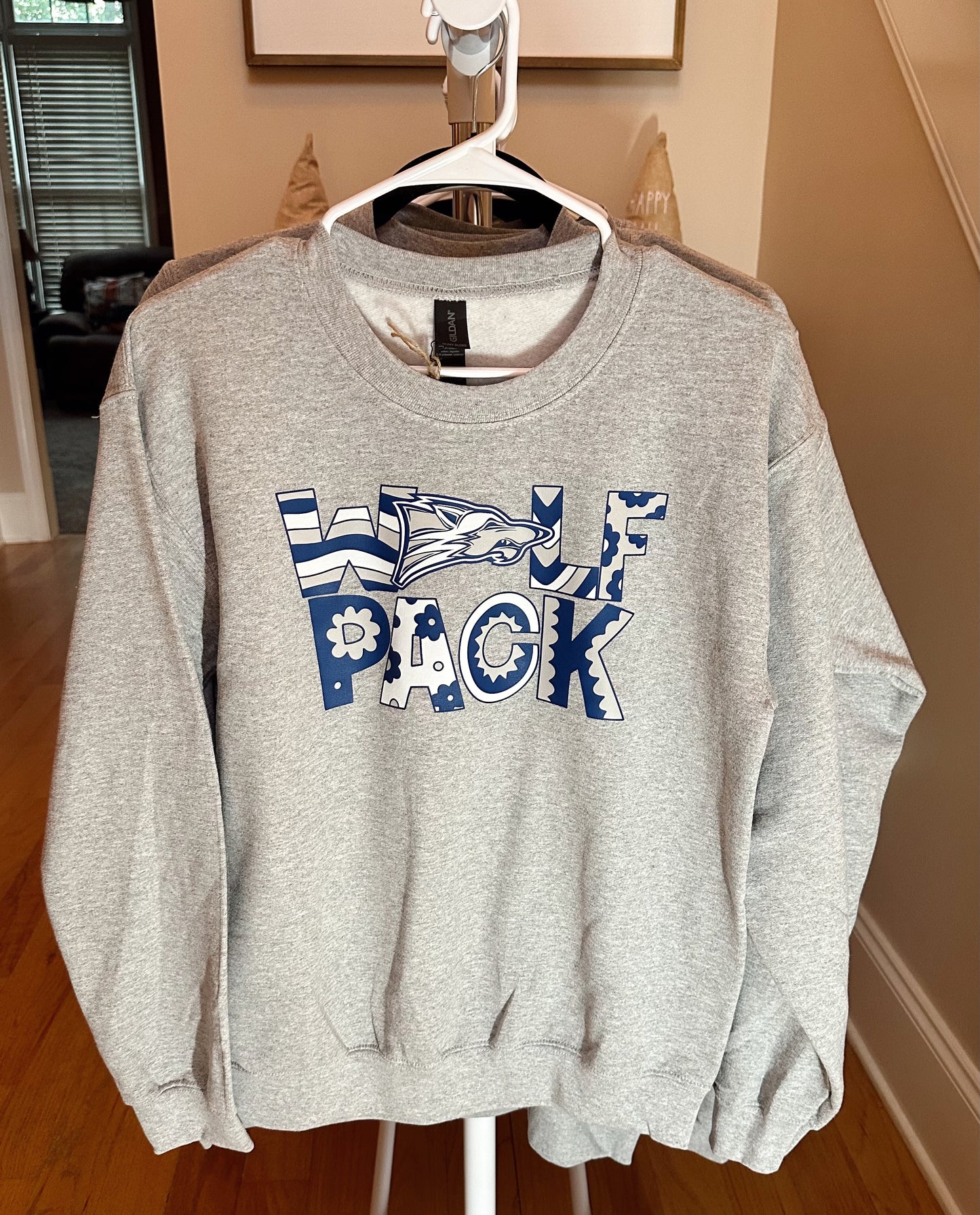 Wolfpack Doodle Crewneck Adult & Youth