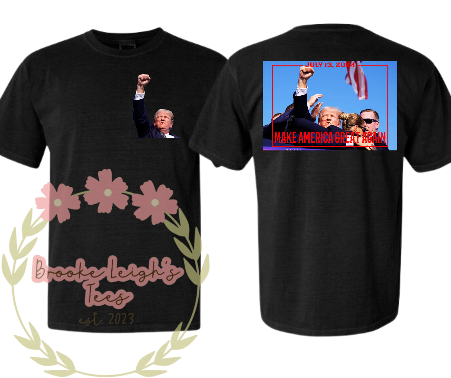 Make America Great Again! Design 1 (front & back) Adult