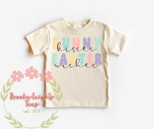Bunny Kisses Easter Wishes Toddler