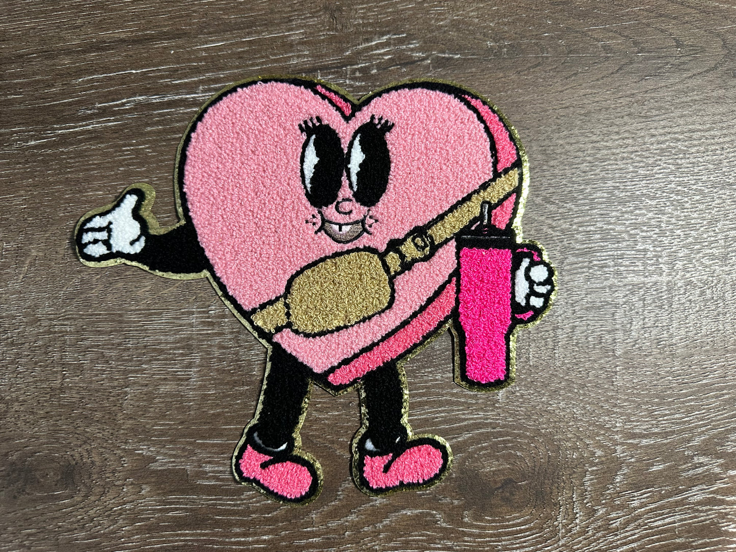 Boujee Heart Chenille Crewneck