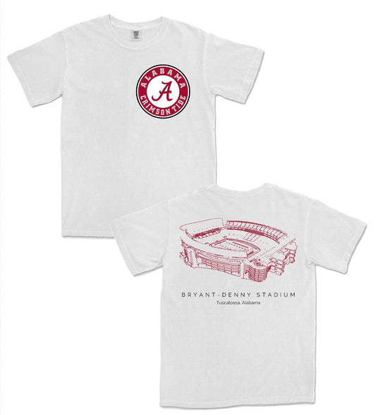 Bryant-Denny Stadium (Front & Back)