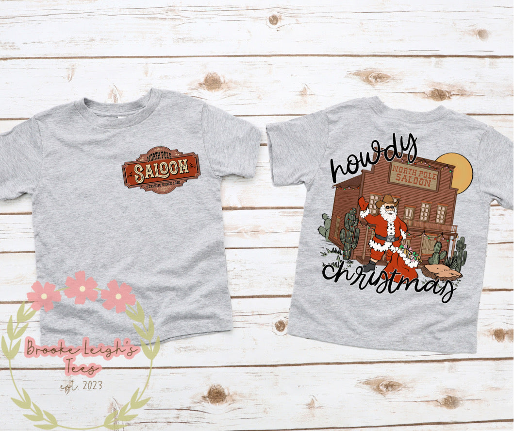 North Pole Saloon (front & back)