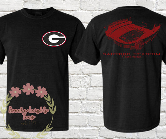 Sanford Stadium 2 (front & back) Youth