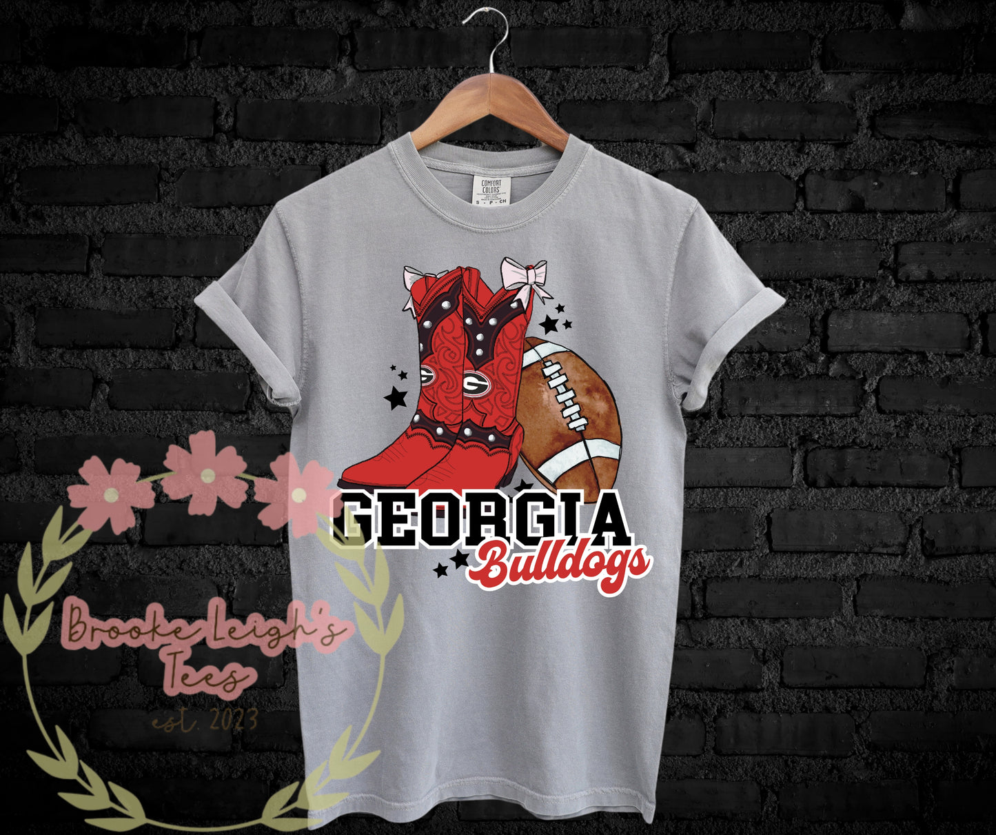 Georgia Bulldogs Cowgirl Boots Adult