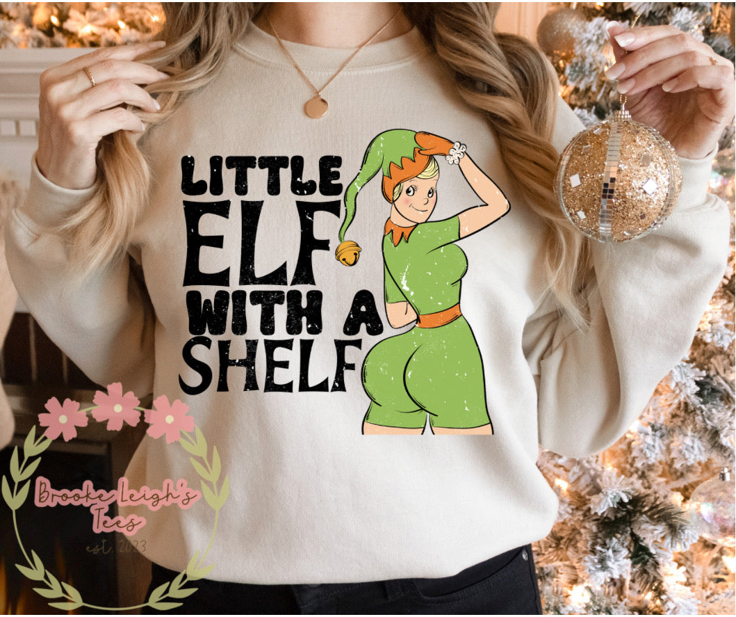 Little Elf With A Shelf