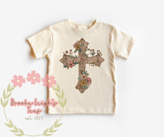 Floral Cross Infant
