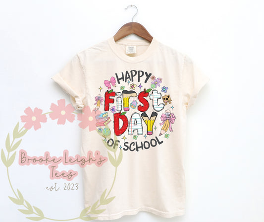 Happy First Day of School Toddler