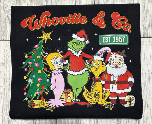 Whoville & Co Long Sleeve Tee (youth & adult)