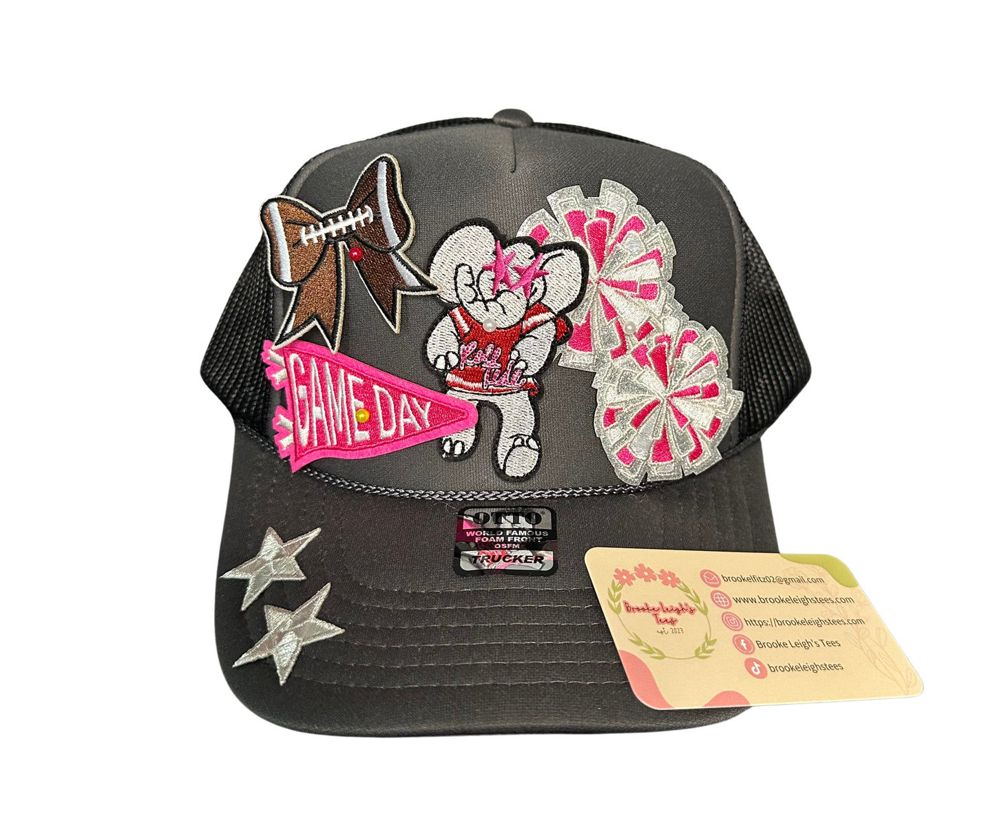 Pink Alabama Trucker Hat