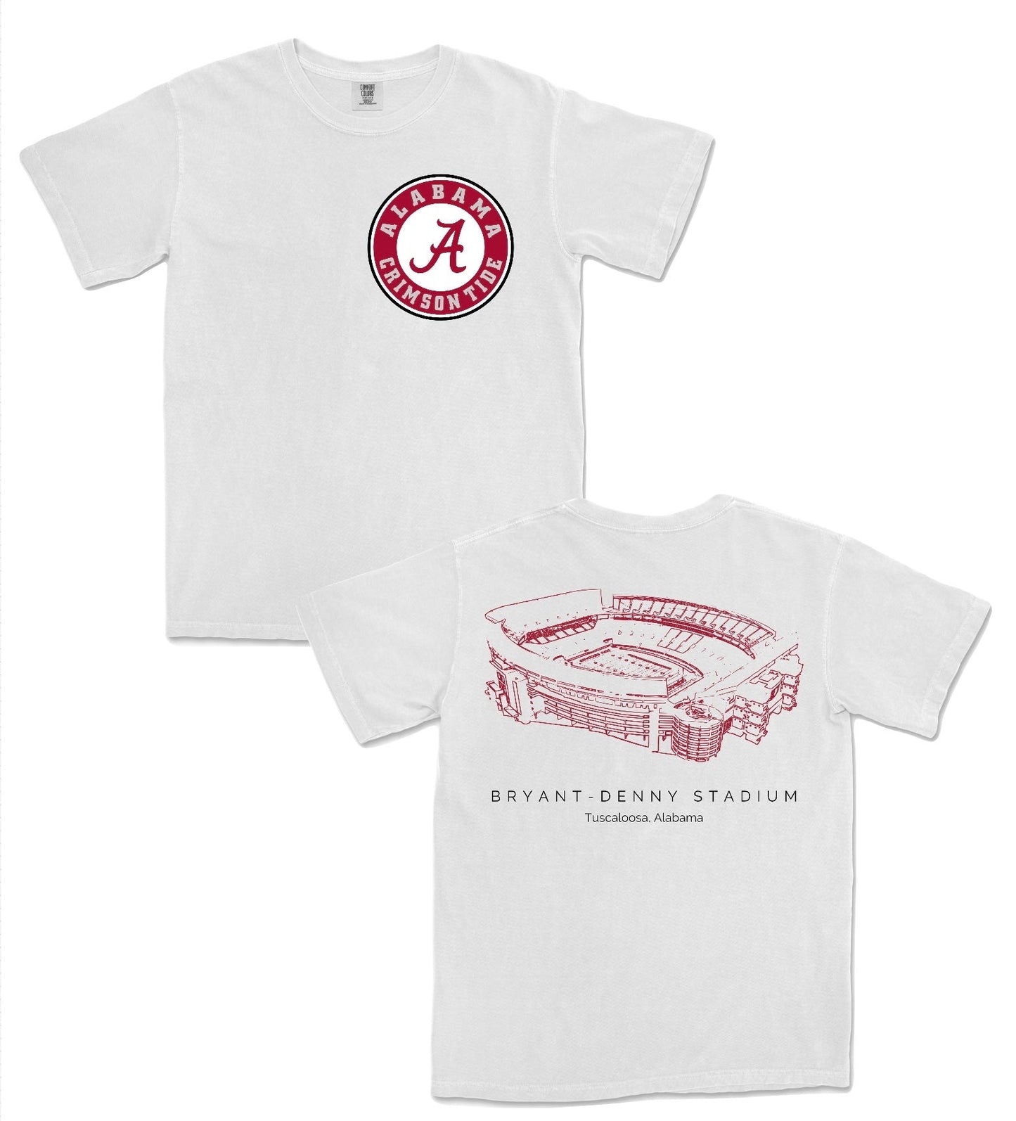 Bryant-Denny Stadium (front & back) Adult