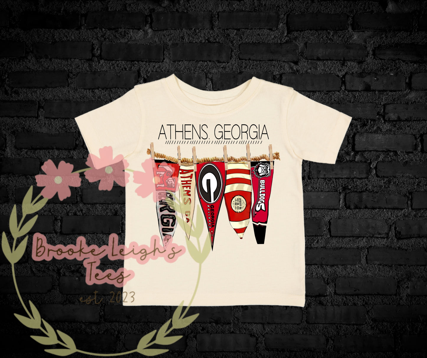 Athens Georgia Pendant Flags Infant/Toddler