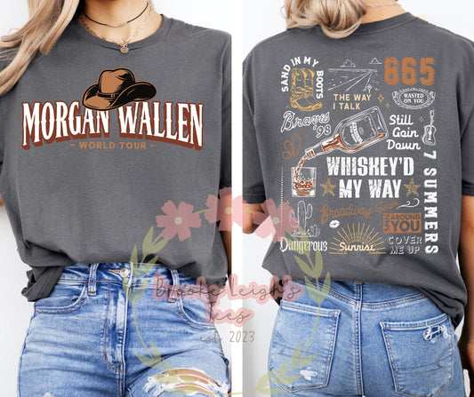 Morgan Wallen (front & back)